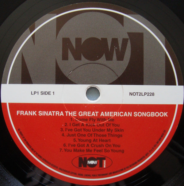 Frank Sinatra : The Great American Songbook (2xLP, Comp, 180)