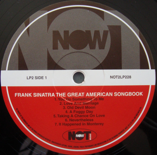 Frank Sinatra : The Great American Songbook (2xLP, Comp, 180)