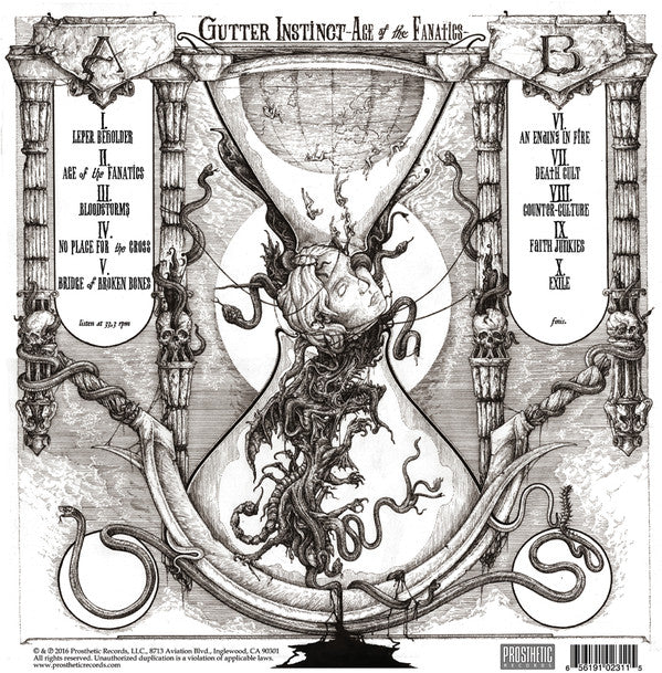 Gutter Instinct : Age Of The Fanatics (LP, Album)