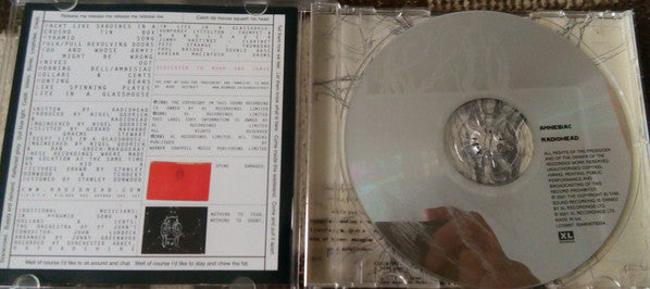 Radiohead : Amnesiac (CD, Album, RE)