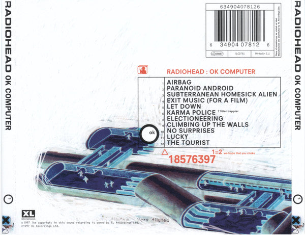 Radiohead : OK Computer (CD, Album, RE)