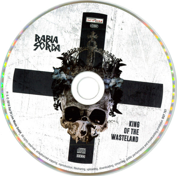 Rabia Sorda : King Of The Wasteland (CD, Single, Ltd, Num)