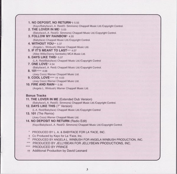 Sheena Easton : The Lover In Me (CD, Album, RE, RM)