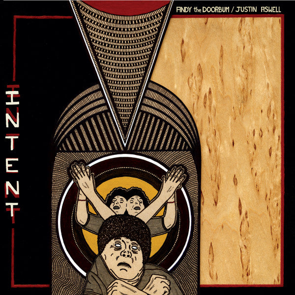 Andy The Doorbum, Justin Aswell : Intent (LP, Ltd, Car)