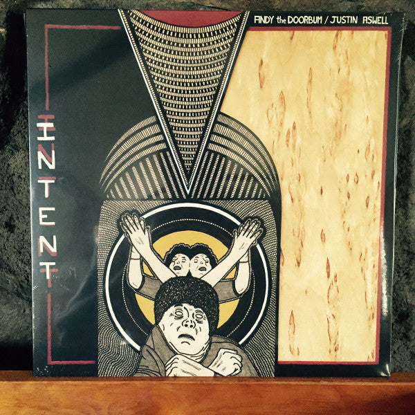 Andy The Doorbum, Justin Aswell : Intent (LP, Ltd, Car)