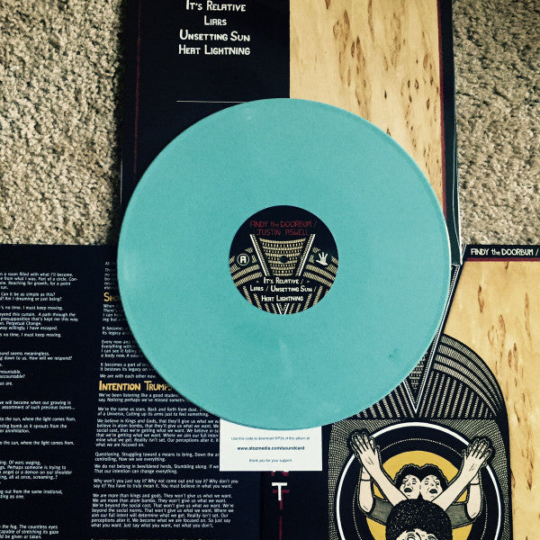 Andy The Doorbum, Justin Aswell : Intent (LP, Ltd, Car)