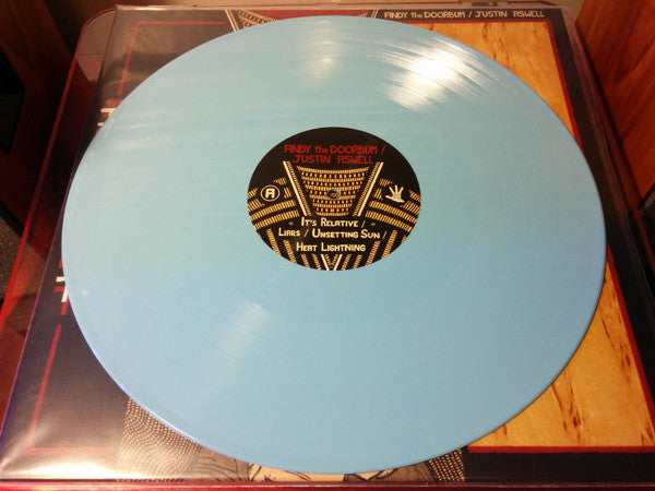 Andy The Doorbum, Justin Aswell : Intent (LP, Ltd, Car)