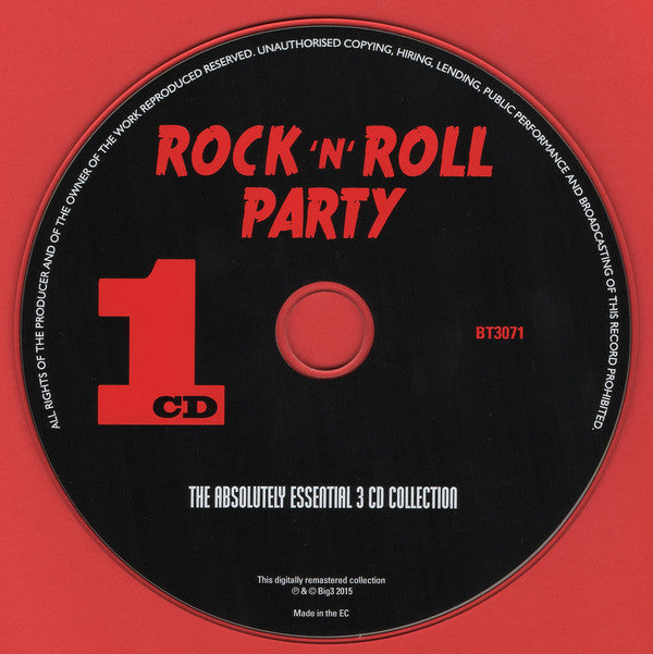 Various : Rock 'N' Roll Party (3xCD, Comp)
