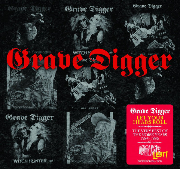 Grave Digger (2) : Let Your Heads Roll - The Very Best Of The Noise Years 1984-1986 (2xCD, Comp, Dig)
