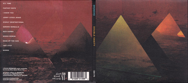 Broncho (2) : Double Vanity (CD, Album, Dig)
