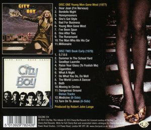 City Boy : Young Men Gone West / Book Early (2xCD, Comp, RE, RM)