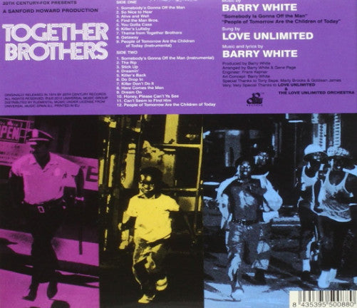 Barry White, Love Unlimited, Love Unlimited Orchestra : Together Brothers (CD, Album, Ltd, RE, RM, pap)