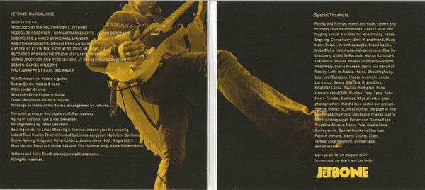 Jetbone : Magical Ride (CD, Album)