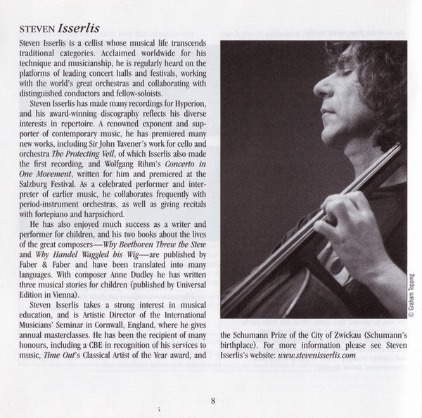 Steven Isserlis & Thomas Adès, Thomas Adès • Franz Liszt • Gabriel Fauré • György Kurtág • Leoš Janáček : Lieux Retrouvés (CD, Album)