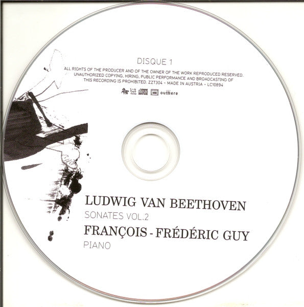 Ludwig van Beethoven - François-Frédéric Guy : Sonates Vol.2 (3xCD, Album + Box)