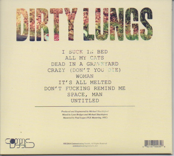 Dirty Lungs : Dirty Lungs (CD, Album)