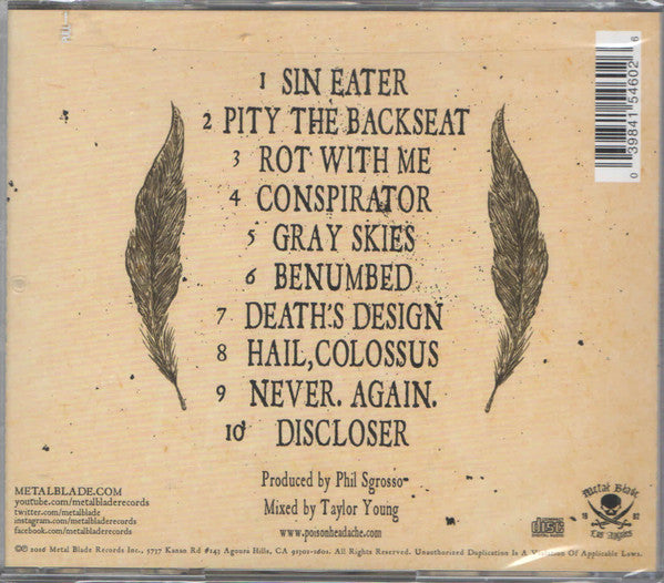 Poison Headache : Poison Headache (CD, Album)