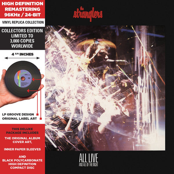 The Stranglers : All Live And All Of The Night (HDCD, Album, Ltd, RE, RM)