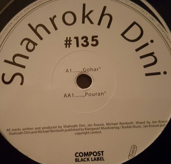 Shahrokh Dini : Gohar / Pouran (12")