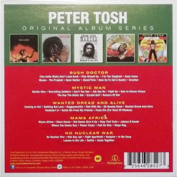 Peter Tosh : Original Album Series (CD, Album, RE, RM + CD, Album, RE, RM + CD, Album,)