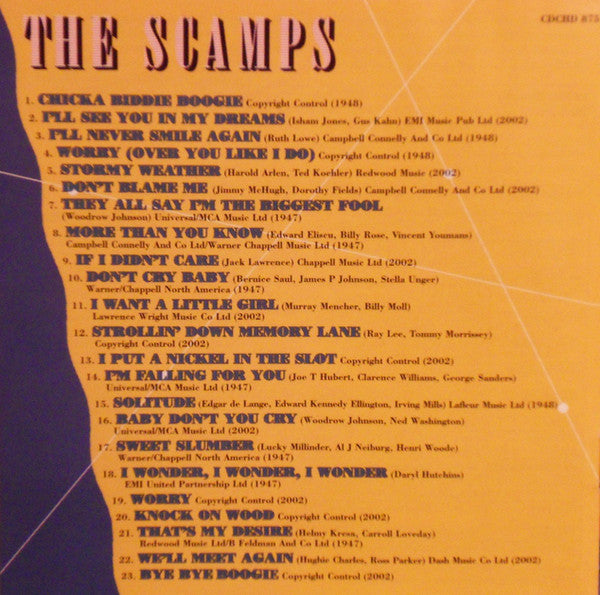 The Scamps (4) : Red Hot! (CD, Comp, Mono, RM)