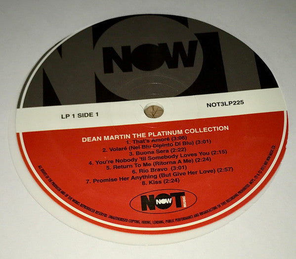 Dean Martin : The Platinum Collection (3xLP, Comp, Whi)