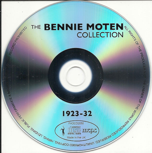 Bennie Moten : The Bennie Moten Collection 1923-32 (2xCD, Comp)