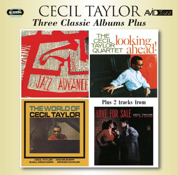 Cecil Taylor : Three Classic Albums Plus (2xCD, Comp, RM)