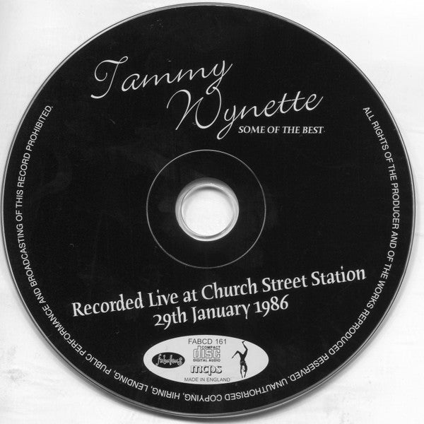 Tammy Wynette : Some Of The Best - Live ! (CD, Album)