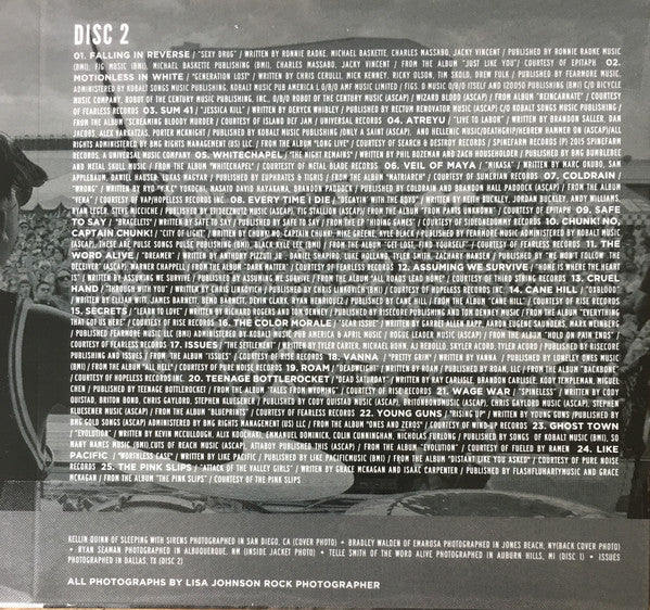 Various : Vans Warped Tour 2016 Compilation (2xCD)