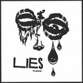 Lies (5) : Plague (12", S/Sided, Etch)