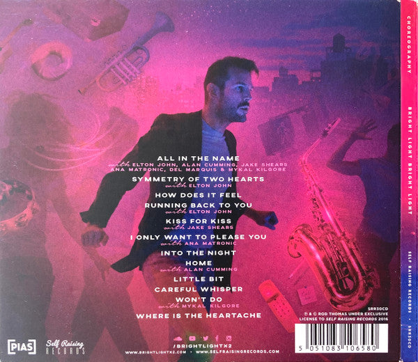 Bright Light Bright Light : Choreography (CD, Album)