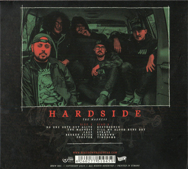 Hardside (3) : The Madness (CD, Album)