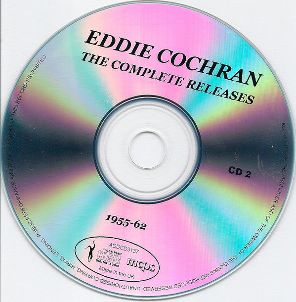 Eddie Cochran : The Complete Releases 1955-62 (2xCDr, Comp)