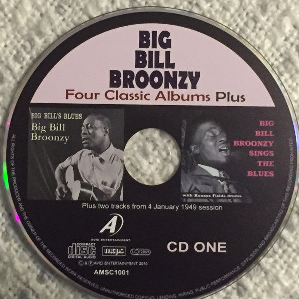 Big Bill Broonzy : Four Classic Album Plus (2xCD, Comp, RM)