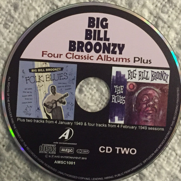 Big Bill Broonzy : Four Classic Album Plus (2xCD, Comp, RM)