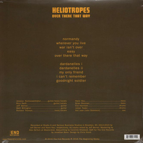 Heliotropes : Over There That Way (LP, Album)