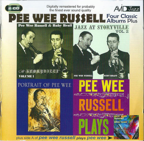 Pee Wee Russell : Four Classic Albums  Plus (2xCD, Comp, RM)