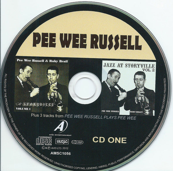 Pee Wee Russell : Four Classic Albums  Plus (2xCD, Comp, RM)