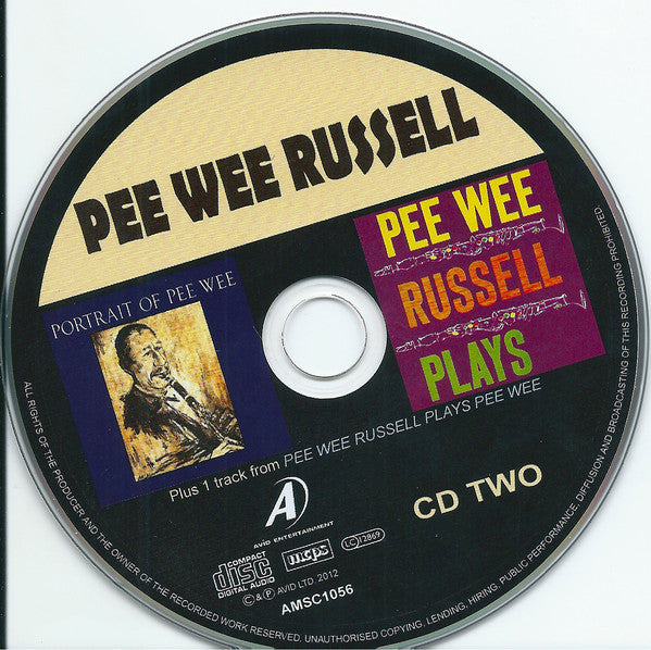 Pee Wee Russell : Four Classic Albums  Plus (2xCD, Comp, RM)