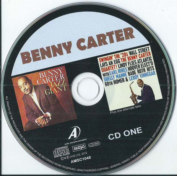 Benny Carter : Four Classic Albums  Plus (2xCD, Comp, RM)