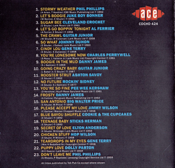 Various : Eddie's House Of Hits - The Story Of Goldband Records (CD, Comp)