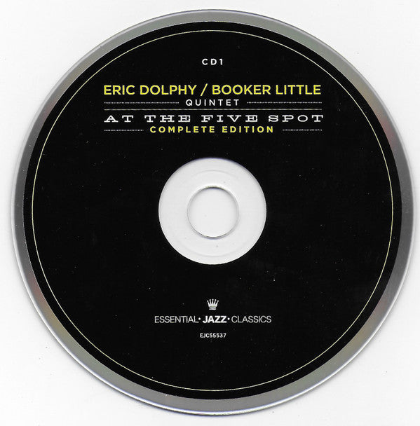 Eric Dolphy / Booker Little Quintet : At The Five Spot - Complete Edition (2xCD, Comp, RM)