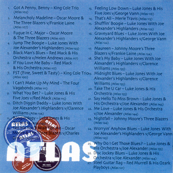 Various : Boogieology The Atlas Records Story (CD, Comp)
