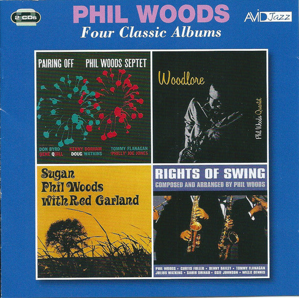 Phil Woods : Four Classic Albums (2xCD, Comp, RM)