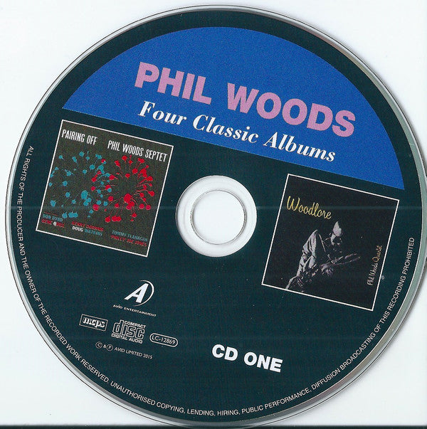 Phil Woods : Four Classic Albums (2xCD, Comp, RM)