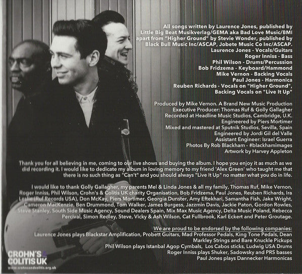 Laurence Jones : Take Me High (CD, Album)