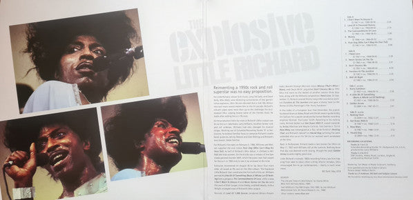 Little Richard : The Explosive Little Richard (2xLP, Album, RM, Gat)