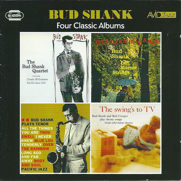 Bud Shank : Four Classic Albums (2xCD, Comp, RM)