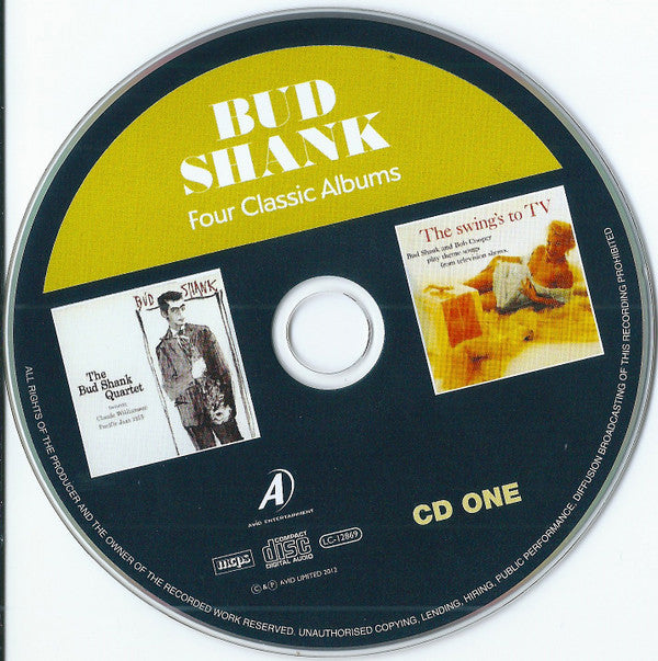Bud Shank : Four Classic Albums (2xCD, Comp, RM)